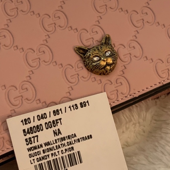 gucci bolsa with cat head